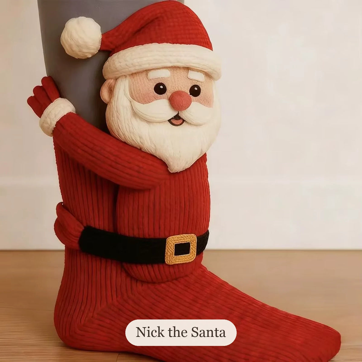 Nick the Santa cosy sock